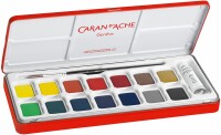 Caran d'Ache Gouache Studio Wasserfarben 1000.315 14 Farben, 1 x