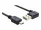 DeLock USB 2.0-Kabel EASY-USB USB A - Mini-USB B