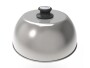 LotusGrill Grillhaube Small, Ø 26.8 cm, Detailfarbe: Silber, Material