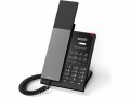 snom Tischtelefon HD350W SIP-Hoteltelefon Schwarz, SIP-Konten