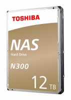 Toshiba HDD N300 NAS 12TB HDWG21CUZSVA internal, SATA 3.5