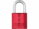 Abus Vorhängeschloss 72/40 LoveLock 1 Pärchen Rot Aluminium