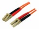 STARTECH .com 15m Fiber Optic Cable - Multimode Duplex 50/125