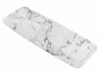 Kleine Wolke Badewanneneinlage Marble 36 x 92 cm, Grau-Marmor/Weiss