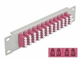 DeLock Verteilerplatte 10? LWL Patchpanel 12 Port LC Quad