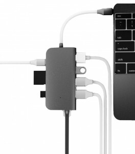 LMP USB-C mini Dock space grau