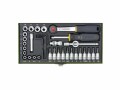 Proxxon Industrial Steckschlüssel-Set 1/4" 36-teilig, Schraubenziehertyp