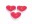 Bild 1 Pajoma Teelichter in Herzform Rot, 50 Stück, Eigenschaften