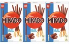 LU Mikado Milchschokolade 3 x 75 g, Produkttyp: Dunkel
