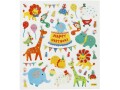 Creativ Company Motivsticker Tiere 1 Blatt, Motiv: Tiere