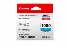 Canon Tintenpatrone PFI-1000C Cyan 80ml