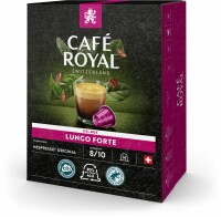 CAFE ROYAL Kaffeekapseln Alu 10169702 Lungo Forte 36 Stk. 