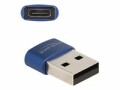 DeLock USB 2.0 Adapter USB-A Stecker - USB-C Buchse