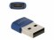 Bild 1 DeLock USB 2.0 Adapter USB-A Stecker - USB-C Buchse