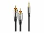 sonero Audio-Kabel 3.5 mm Klinke - Cinch 0.5 m