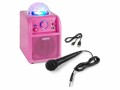 Vonyx Lautsprecher SBS50P Karaoke Speaker Pink, Lautsprecher