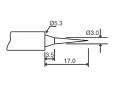 Velleman Lötspitze BITC10N2 Rund 0.8 mm, Breite: 0.8 mm, Form: Rund