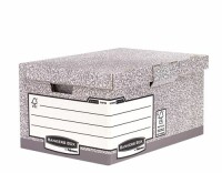 Fellowes Klappdeckelbox Maxi Grau 1181501 37,8x29,3x54,5 cm, Kein