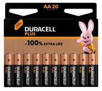 DURACELL  Batterie Plus Power 4-017986 AA/LR6 20 Stück, Kein
