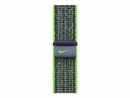 Apple Nike Sport Loop 41 mm Grün/Blau, Farbe: Blau, Grün