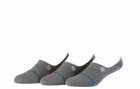 STANCE Socken Icon No Show Heather Grey 3er-Pack