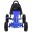 Image 2 vidaXL Kart à pédales avec pneus Bleu