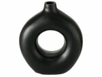 Boltze Vase Ronella 23 cm, Schwarz, Höhe: 23 cm