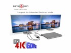 Club3D Club 3D Adapter USB Thunderbolt 3 - 2x DisplayPort