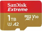 SanDisk Extreme - Carte mémoire flash (adaptateur microSDXC vers