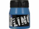 Schjerning Bastelfarbe Lino 250 ml, Blau, Art: Stoffmal- und