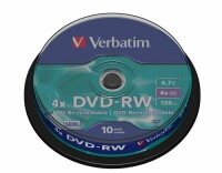 Verbatim DataLifePlus - 10 x DVD-RW - 4.7