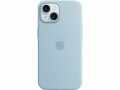 Apple iPhone 15 Silicone Case with MagSafe - Light Blue