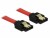 Bild 1 DeLock SATA3-Kabel rot, Clip, 10 cm, Datenanschluss Seite A