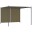 Image 0 vidaXL , Dachfarbe: Taupe, Material: Pulverbeschichteter Stahl