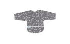 Kushies Lätzchen mit Ärmeln CleanBib, Bär grau, 12-24 Monate