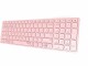 Image 3 Rapoo Funk-Tastatur E9700M ultraslim Pink, Tastatur Typ