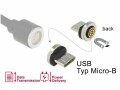 DeLock USB-Kabel magnetisch Spezial - Micro-USB B