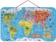 Janod Magnet-Puzzle Weltkarte: Die Welt 92-teilig -DE-, Motiv