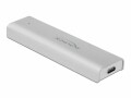 DeLock Externes Gehäuse USB-C - M.2 Key-M, NVME