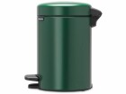 Brabantia Kosmetikeimer NewIcon 3 l, Dunkelgrün, Fassungsvermögen