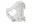 Bild 5 DeLock Hutschienenhalter Keystone 180° gedreht, Detailfarbe: Grau