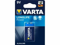 Varta Batterie Longlife Power 9 V 1 Stück, Batterietyp