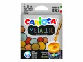 Carioca Temperafarben Metallic 6 Stück, Mehrfarbig, Art
