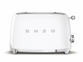 SMEG Toaster 50's Retro Style TSF01WHEU Weiss, Detailfarbe