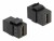 Bild 1 DeLock Keystone-Modul HDMI Schwarz, Modultyp: Keystone, Anschluss