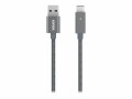 Kanex - USB-Kabel - USB-C (M) zu USB (M) - 1.2 m - Space-grau