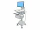 Ergotron StyleView - Cart with LCD Pivot, LiFe Powered, 1 Tall Drawer