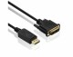 HDGear DisplayPort / DVI Kabel 3m, Typ