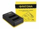 Image 5 Patona Ladegerät Dual LCD USB Canon