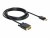Bild 1 DeLock Kabel DisplayPort - DVI-D, 3 m, Kabeltyp: Anschlusskabel
